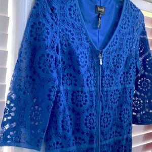 Laundry 3/4 Sleeve Zip Dress
